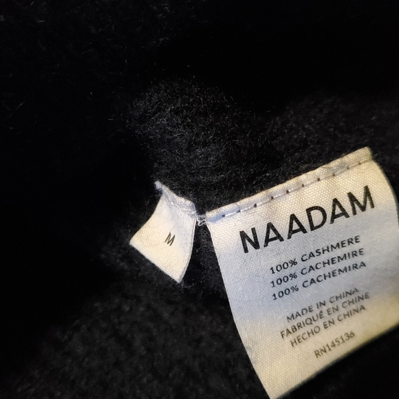 NAADAM Cashmere Crew Sweater Sz Med - Picture 5 of 14